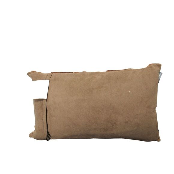 NATURAL 5-Pack Cowhide Decorative Pillows - Picture 6 of 9